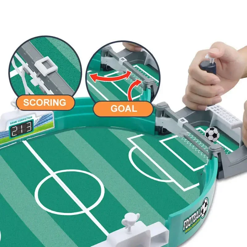 Tabletop Soccer Game for Kids, 2-Player Football Battle Toy, Interactive Desktop Sports Game for Boys, Parent-Child Focus Toy