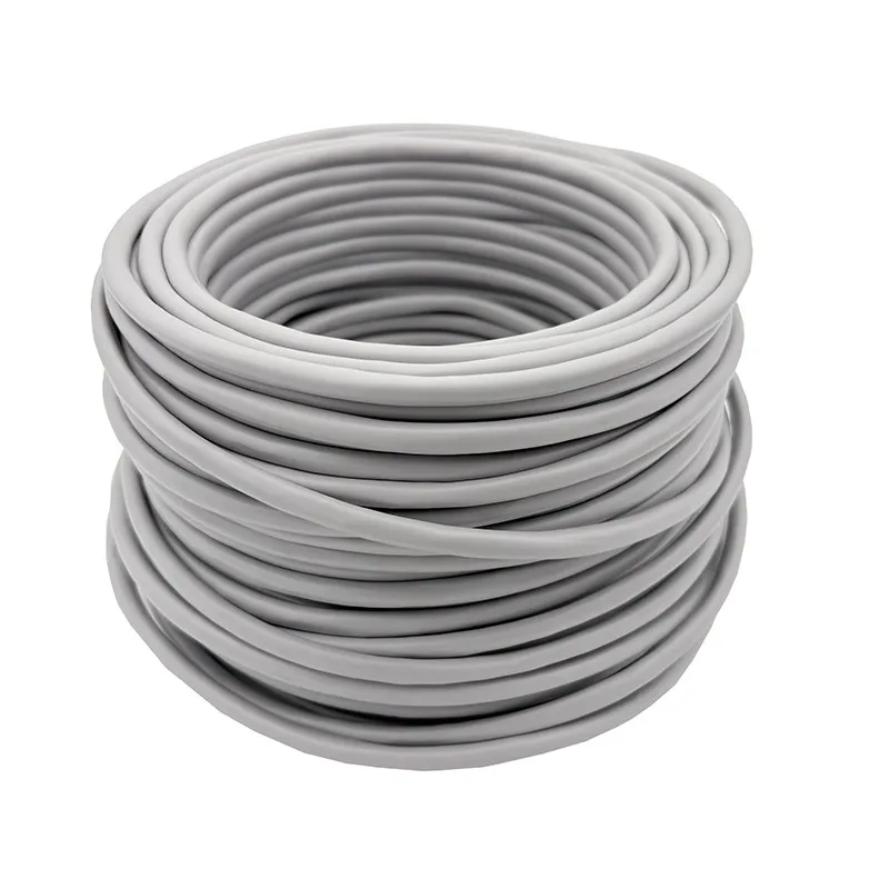 

10M 26AWG Cat5 RJ50 pure copper wire 10P10C round twisted-pair with shielding 10-core grey engineering wire scattered wire