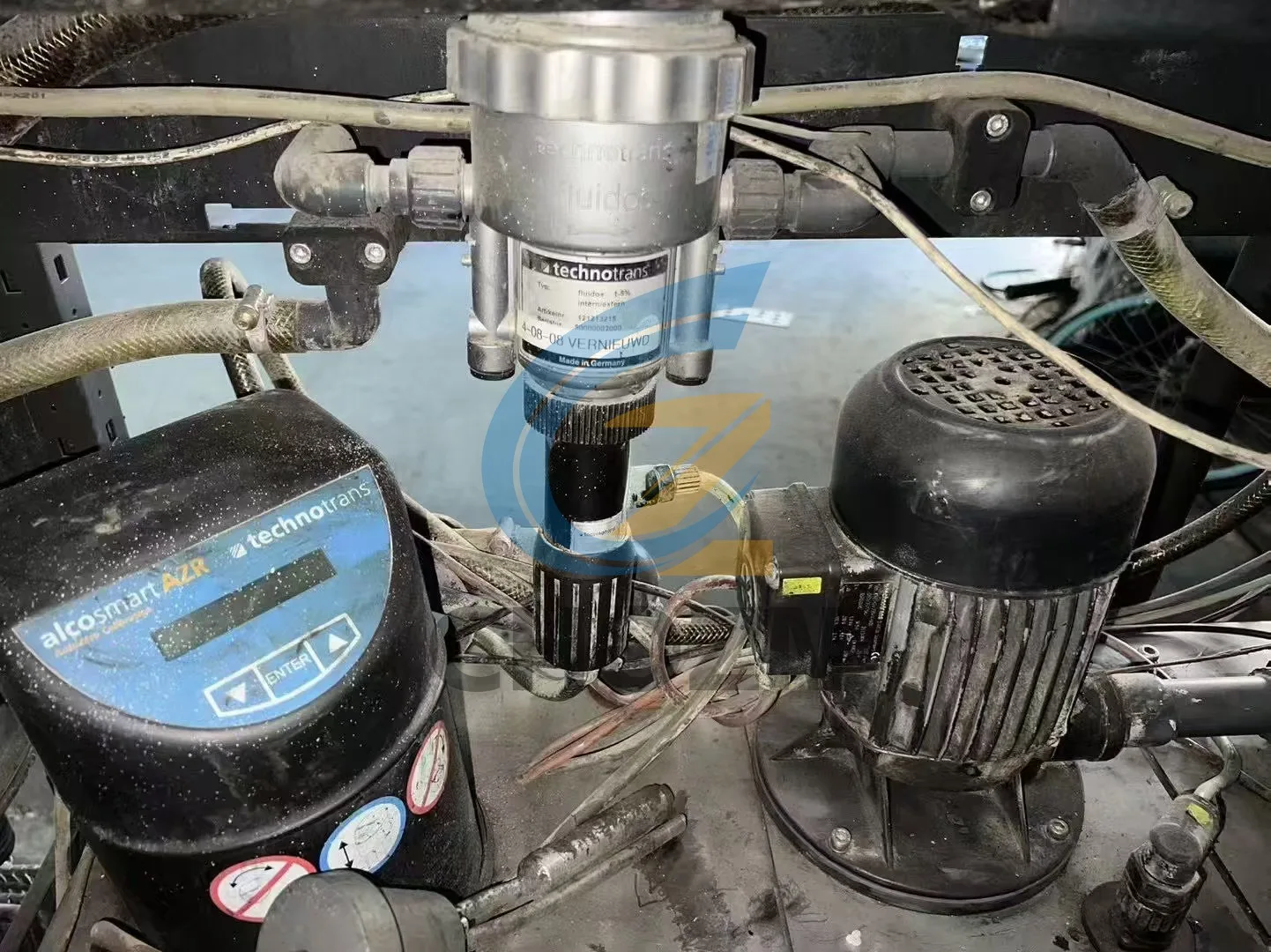 121.21.3315 121.21.3215 CD74 Part F8.187.2295 Alcosmart AZR Autozero Calibration L4.196.1748 Original Used Printing Press Black