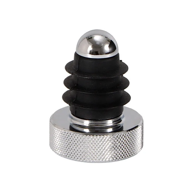 For Zinc Alloy Red Wine Bottle Stopper Press Seasoning Seal Leak-proof Bottle Cap Simple Universal Red Wine Stopper