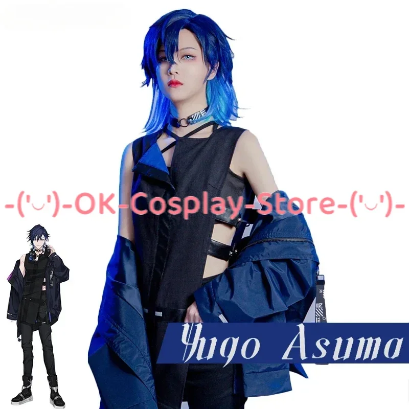 

Vtuber Noctyx Yugo Asuma Cosplay Costume Fancy Yutuber Suit Party Outfits Halloween Carnival Uniforms Custom Made