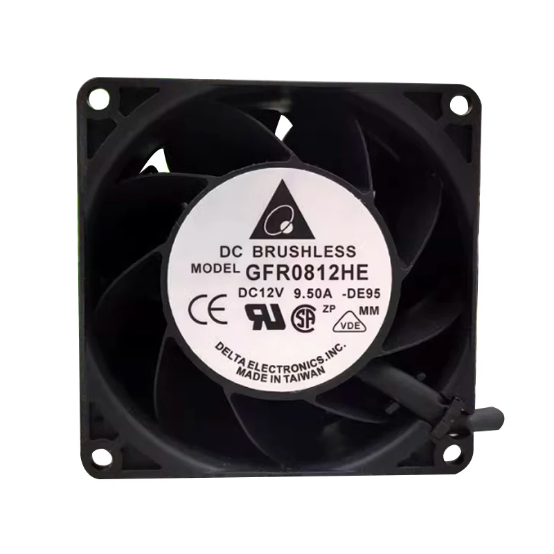 GFR0812HE 12 В 9,5 А 8 см 30 000 об/мин двойной двигатель автомобильный вентилятор с наддувом жестокий
