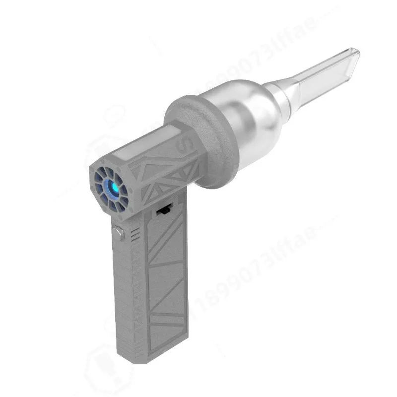 Handheld Mini Vacuum Cleaner Kit, Portable Turbo Jet Fan, Multifunctional Safety Hammer for Outdoor Emergency Use