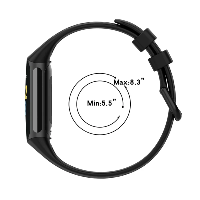 Silicone Strap For Fitbit Charge 5 6 Smart Watch Band Sports Wristband For Fit Bit Charge 5 6 Bracelet Accessories - view 3