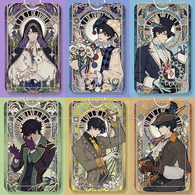 Lord of The Mysteries Klein Moretti Card Protector Anime ID Card Cover Student Meal Badge ID Holder Card Holder