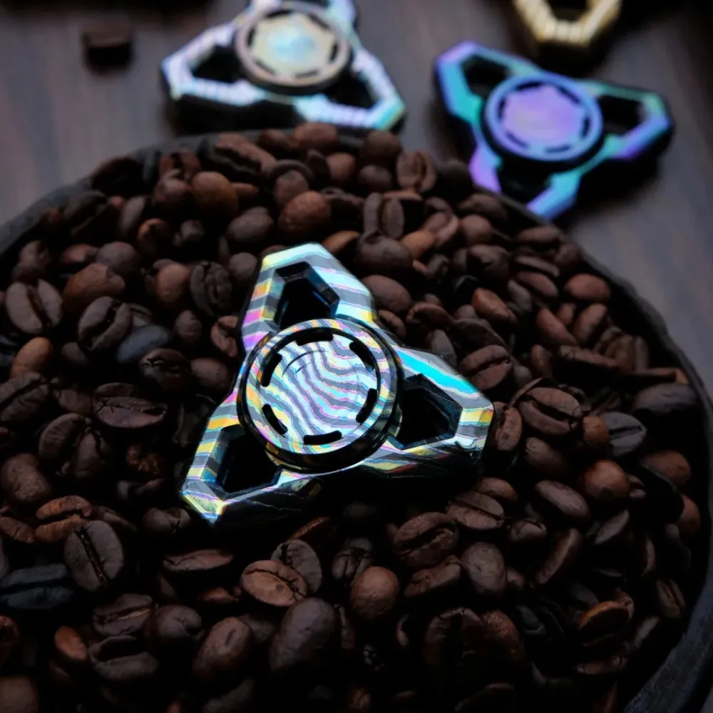 216EDC E.X.P Three-Bladed Fidget Spinner Stress Relief Toy Fidgeting Spinners Office Desk Original Designs Gyro