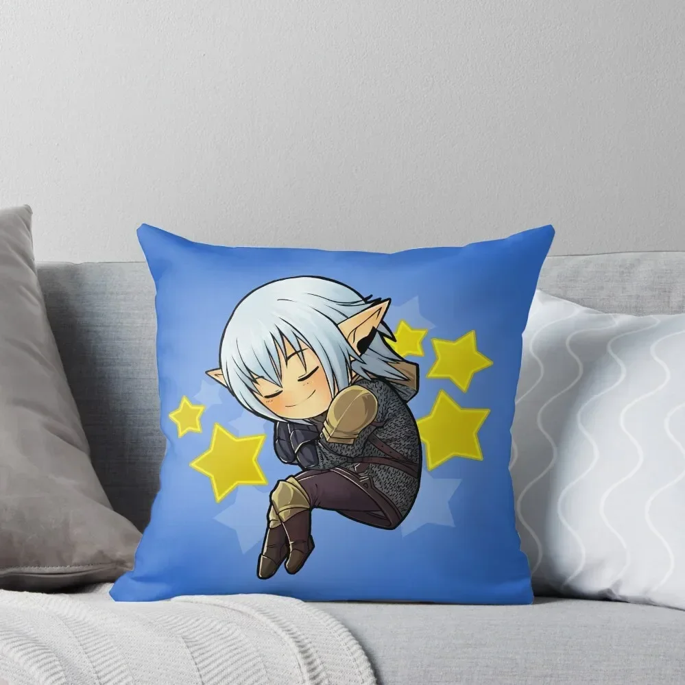 

Sleeping Haurchefant Throw Pillow Pillow Cover Pillowcase Sofas Covers pillow