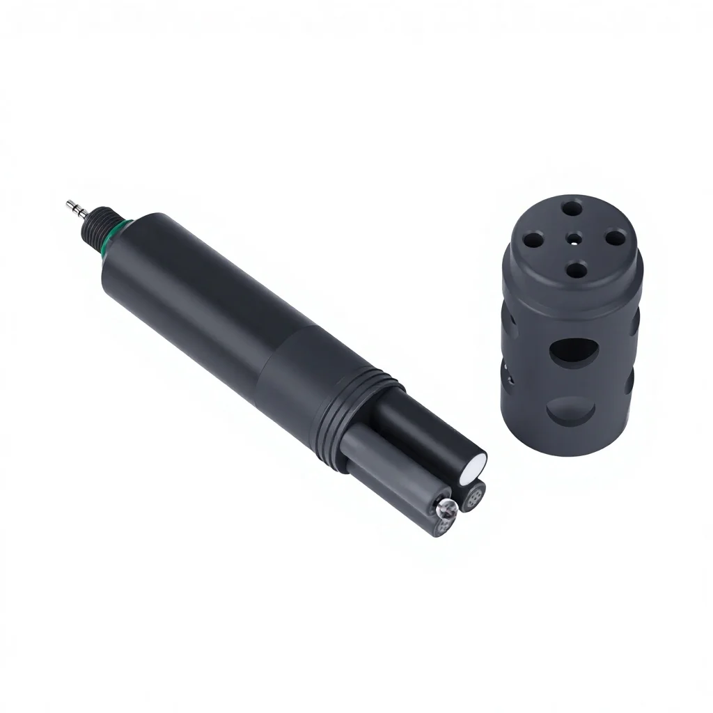 Digital NH4+pH NO3 TN-4-in-1 Sensor RS485 Supports Modbus RTU Protocol Water Leakage Alarm IP68 Waterproof Rating LINKSENS OEM