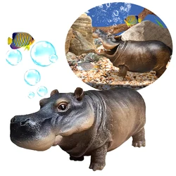 Fish Tank Decorations Hippo Air Bubbler Increase Oxygen Levels Aquarium Remove Oil Film Perfect Aquarium Accessories Air Bubbler