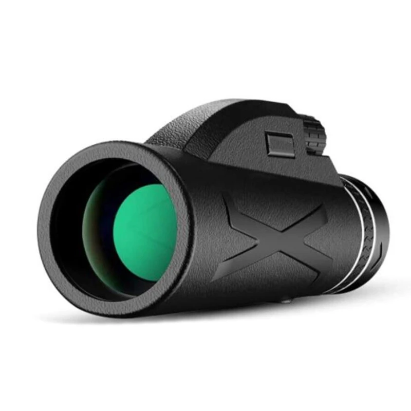 Monocular Telescope, 80X100 High Power Prism Monocular HD Dual Focus Scope Portable Waterproof Fogproof Telescope