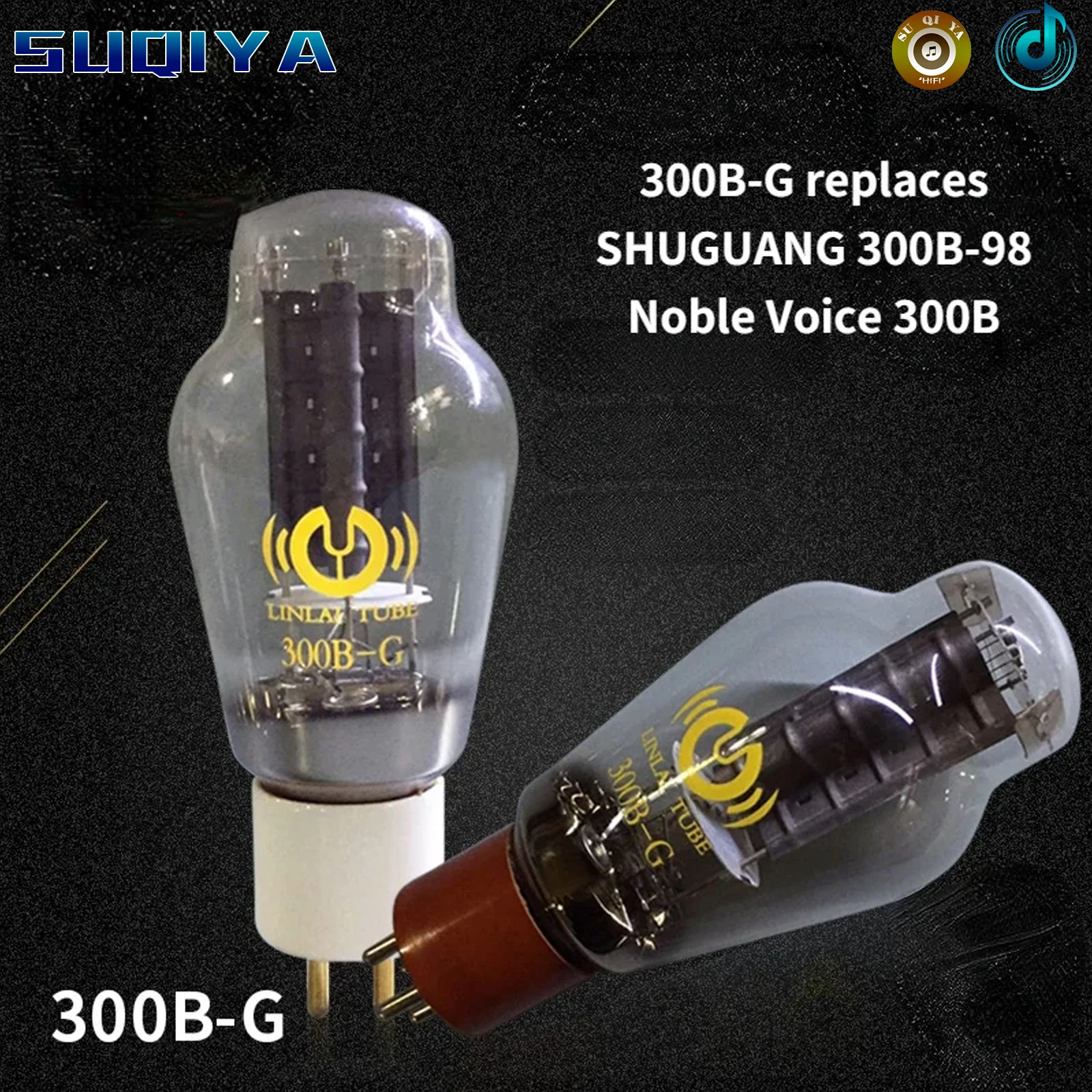 

Lin Lai 300BG Electronic Tube Bile Duct Instead of SHUGUANG300B-98 Noble Voice 300BJJ Golden Lion 300B Latest Product