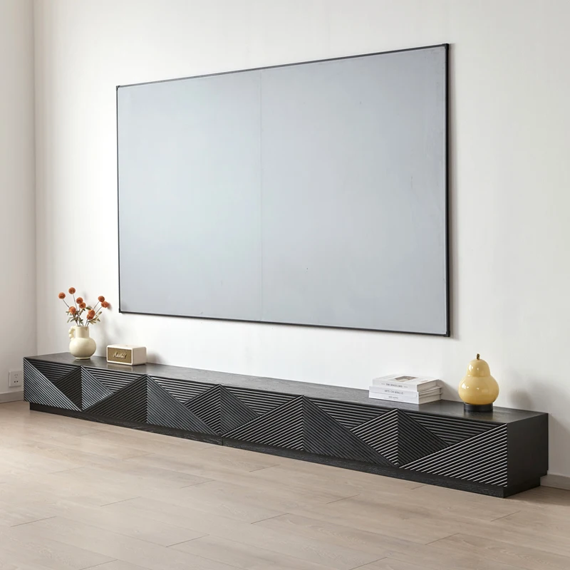 Modern Luxury Tv Stand Unique Design French Minimalist Tv Stand Living Room Aesthetic Wohnwand Tv Möbel Room Furniture