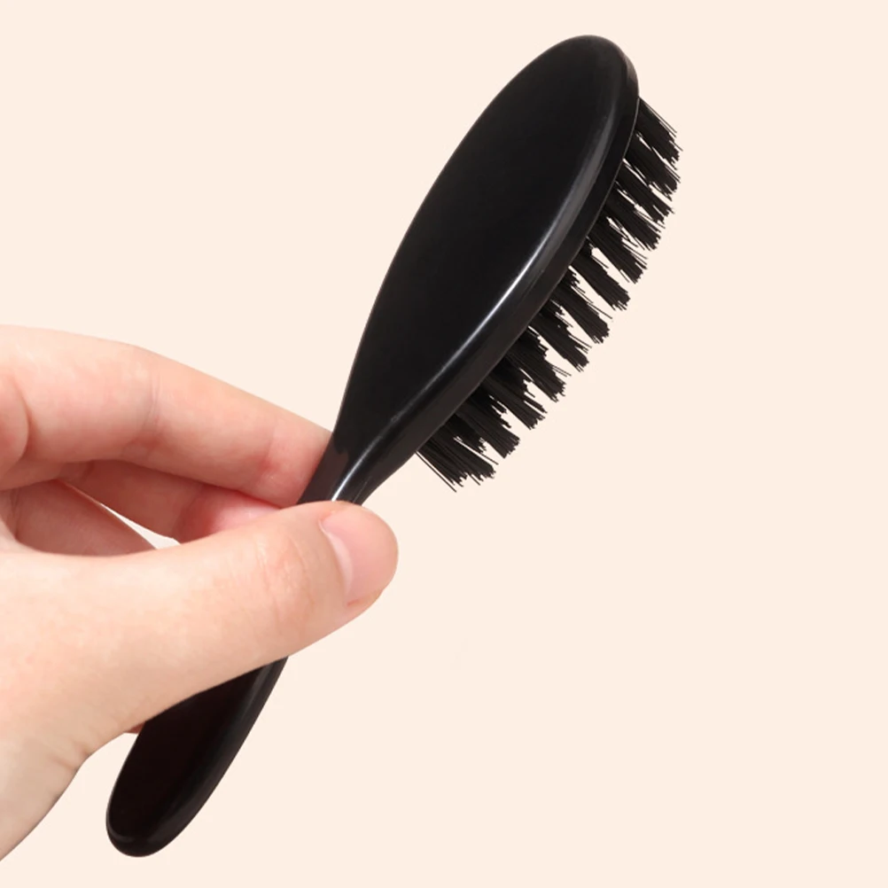 

Shredded Hair Sweep Beard Brush Durable ABS Nylon Multi-Function Oil Head Brush Barber Hairdressing Salon Neck Duster Hair
