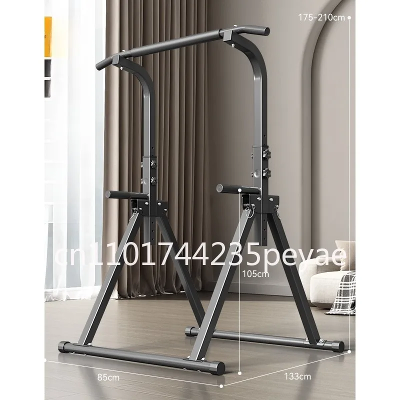 Horizontal bar indoor household floor type pull-up frame folding horizontal bar training