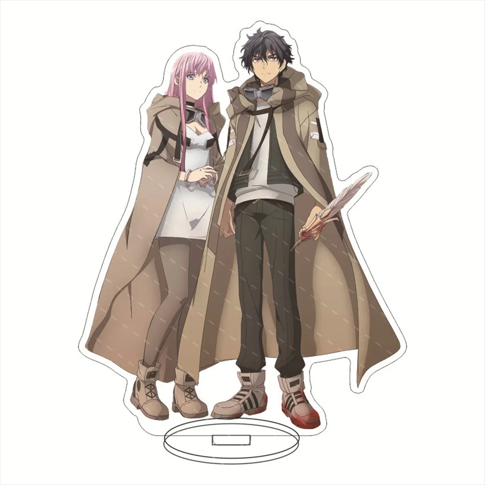 Anime Hametsu No Oukoku Acrylic Stand Adonisu Doroka Chloe Morgan Figure Holder Desk Display Decor Ornament Goods Friends Gifts