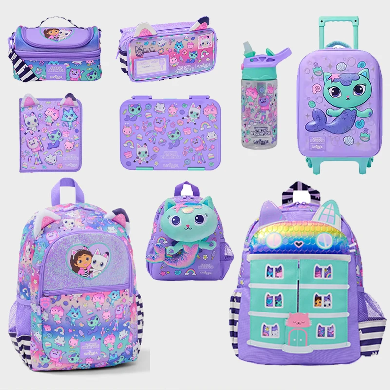 

Australia Smiggle Schoolbag Mermaid Children'S School Bag Anime Backpack Cartoon Backpack Children Gift