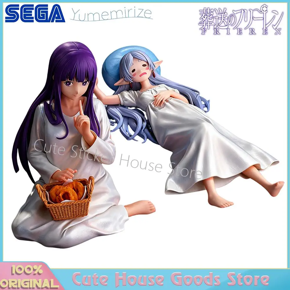 

[В наличии] Оригинальный Sega Luminasta Sousou No Frieren Frieren Fern Sleep In Ver. Аниме Super Kawaii Girls Фигурки Модель игрушки