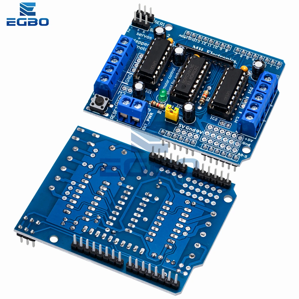 1PCS EGBO L293D motor control shield motor drive expansion board FOR Arduino motor shield