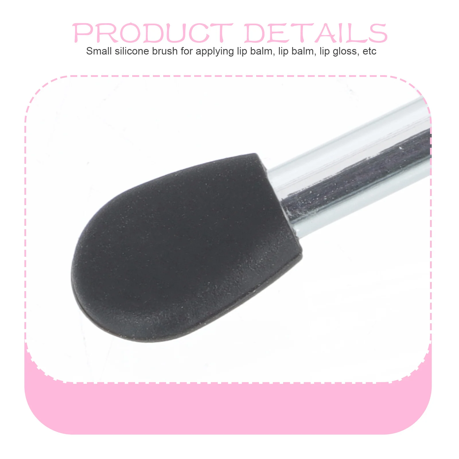 20Pcs Makeup Brush Set Silicone Eyeshadow Applicator Smooth Head for Lipstick Daily and Professional Use Eyeshadow Brush