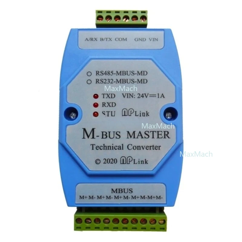 

Изолированный главный преобразователь RS485 или RS232 в MBUS M-BUS, 350-нагрузочный модуль прозрачной передачи