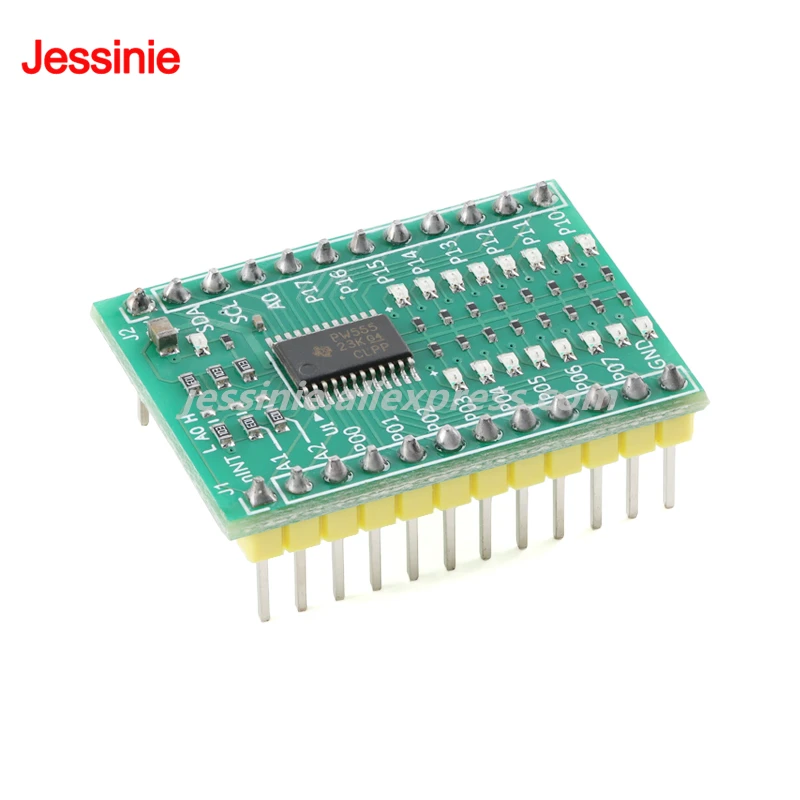 5pcs/1pc TCA9555 PCA9555 Module 16-bit I/O Expander IIC/I2C GPIO Expansion Board 16 Channel Digital Input/Output
