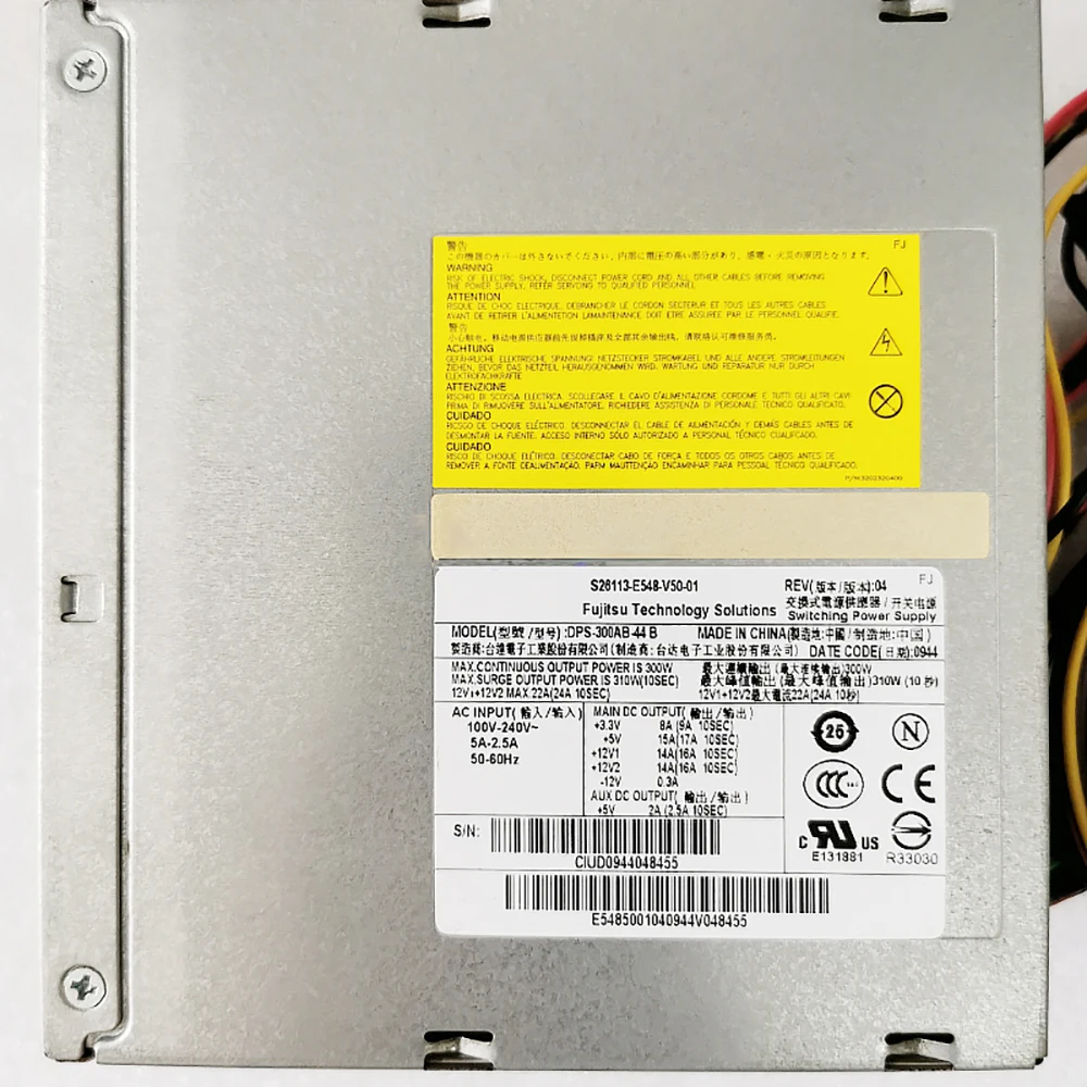 Original para W380 DPS-300AB-44B S26113-E548-V50-01 300W módulo de fuente de alimentación envío rápido