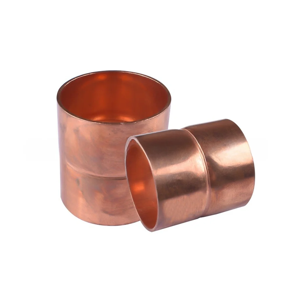 Copper Straight Coupling Connectors 20PCS for Efficient Cooling Circulation in Automotive Air Conditioning Systems