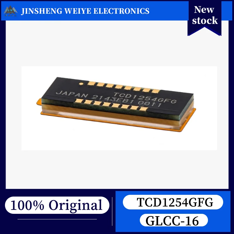 (1/5 Piece) TCD1254GFG GLCC16 Black and White Linear Array CCD Image Sensor, 100% New, Original, In Stock, Fast Shipping