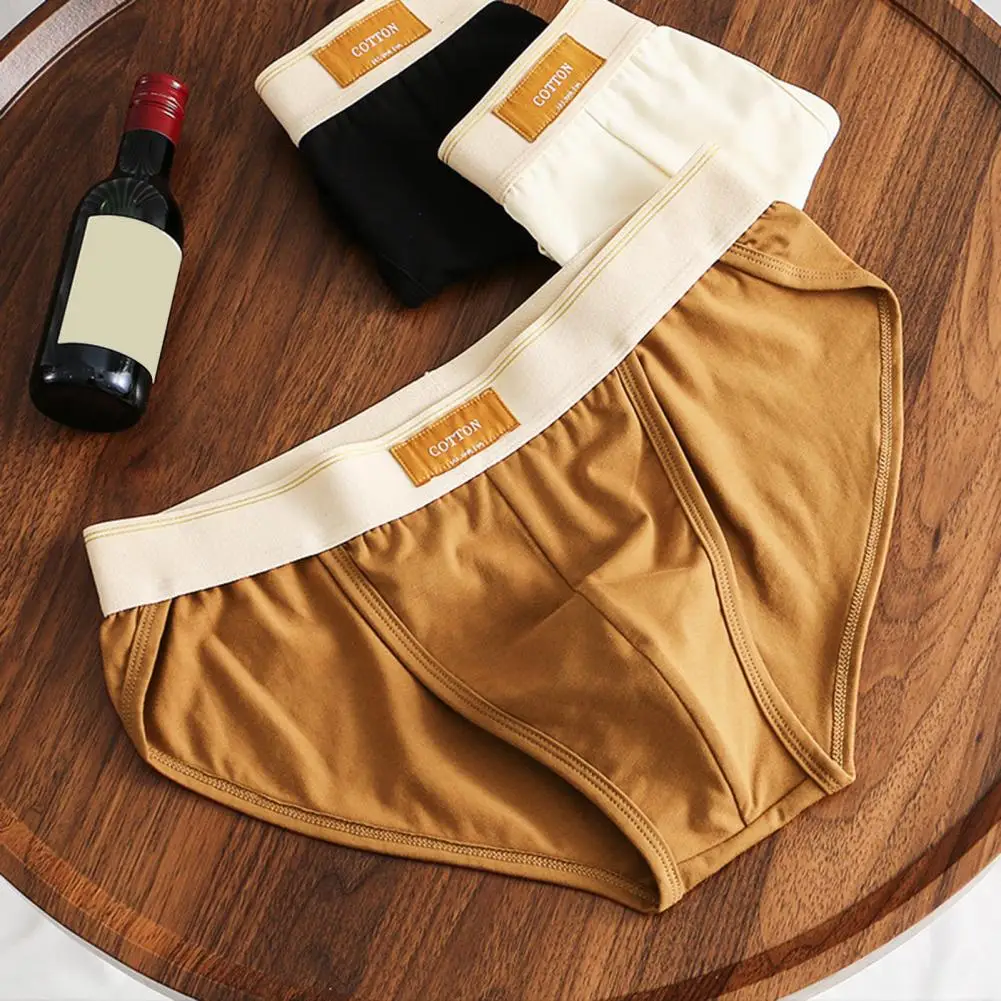 Japanese Style Cotton Men Briefs Mens Underwear Briefs Nylon For Men Bulge With Pouch Hombre Breathable And Sexy Male Panties