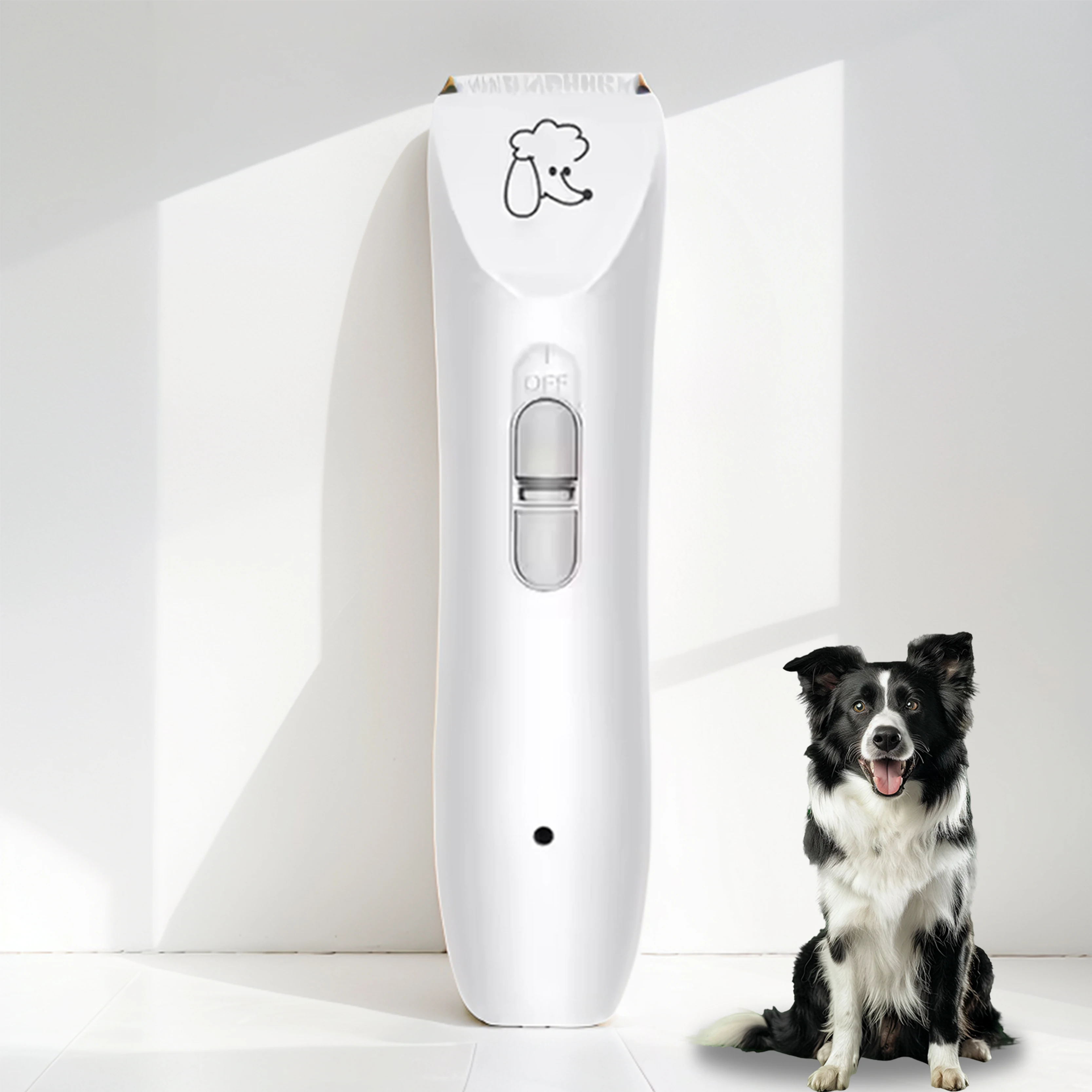 Rechargeable Eco-Friendly Electric Reptile Hair Trimmer Low Noise ABS Material Clipper Machine Household Reptile Haircut Battery