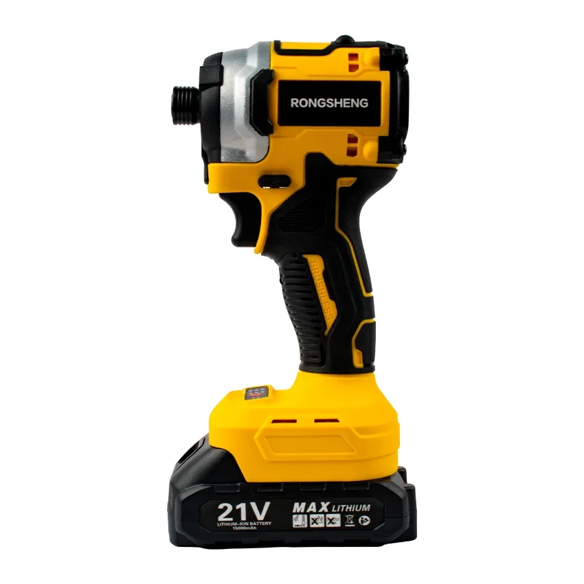 21V Brushless Cordless Electric Effects Driver Impact Wrench Battery Screwdriver Brushless Electric Wrench