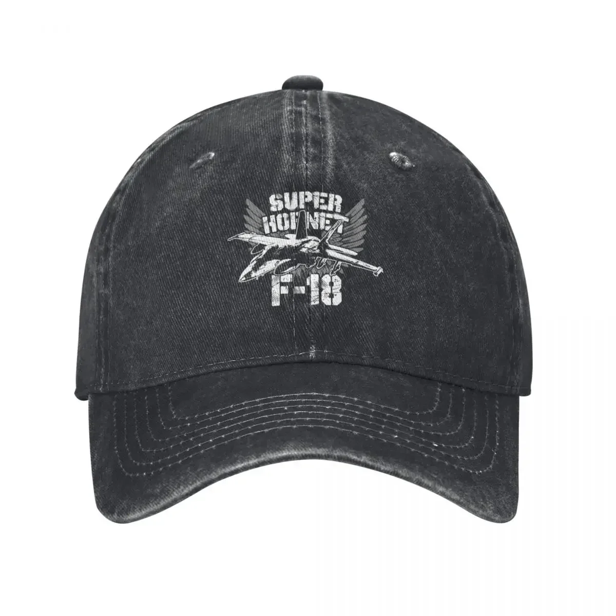 

F/A-18 Super Hornet USAF Multirole Fighter USA Patriotic Eagle Wings Baseball Cap custom Hat Vintage Men Golf Wear Women's