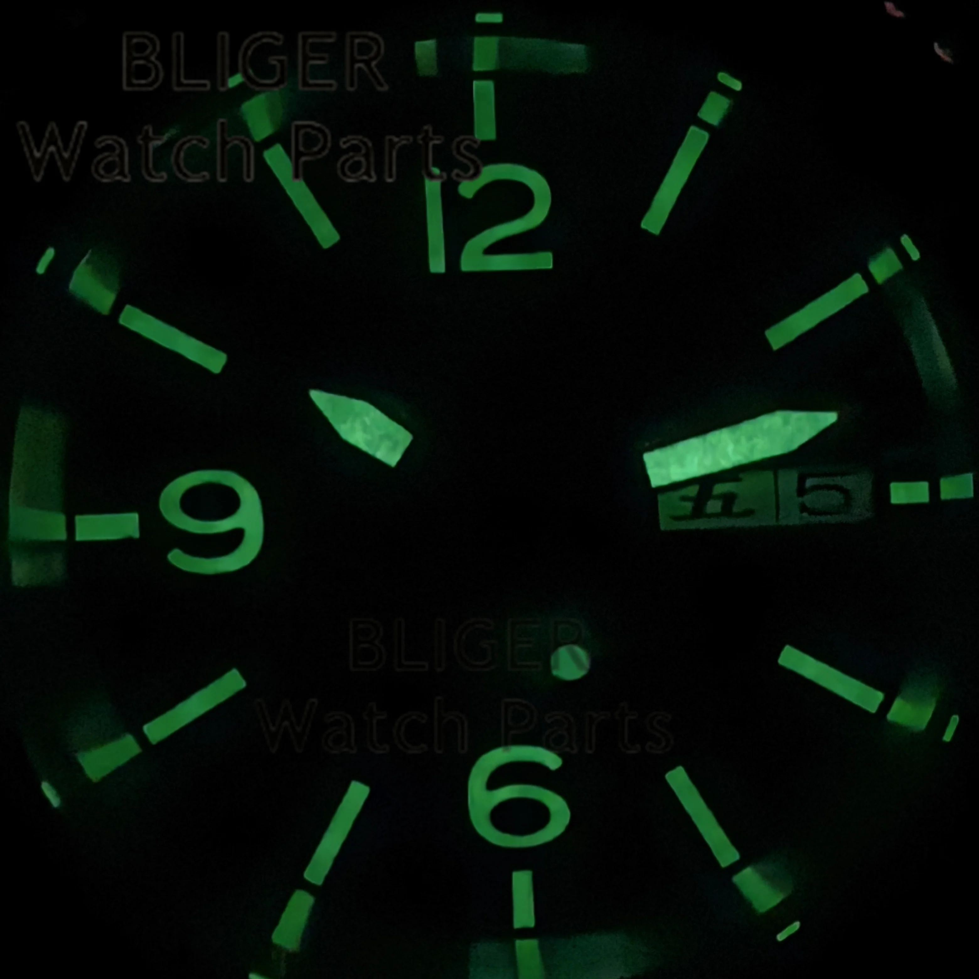 BLIGER นาฬิกาผู้ชาย NH36A อัตโนมัติหรูหรากีฬาสแตนเลส New End Link Strap กระจกแซฟไฟร์นาฬิกากันน้ํา