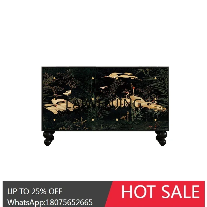 bantam decorative porch entry locker solid wood drawer cabinet
