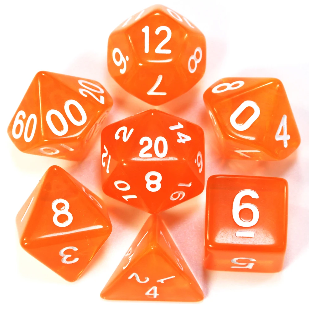 High-Quality DND Dice Set — 25 Colors image