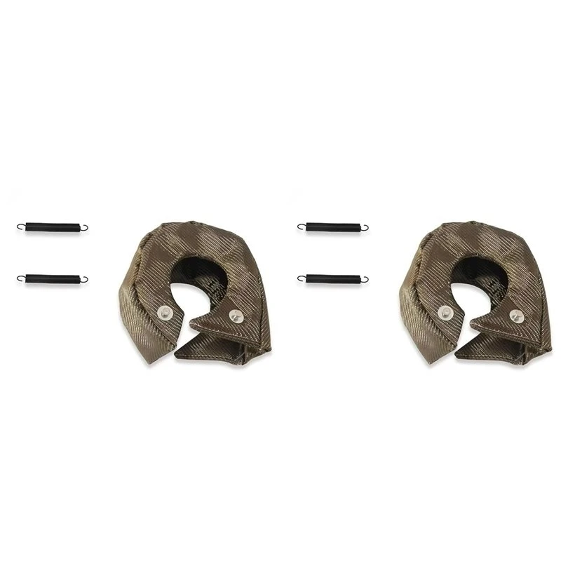 A80X-2X Turbo Blanket Heat Shield Cover For T2 T25 Turbocharger High Temperature Protection Wrap Heat