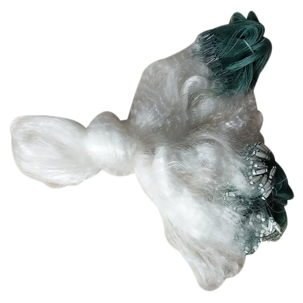 

Single Layer Fishing Net Foldable Lightweight Floating Silk Carp Non Stick Freshwater Casting Tool Portable Durable Nylon