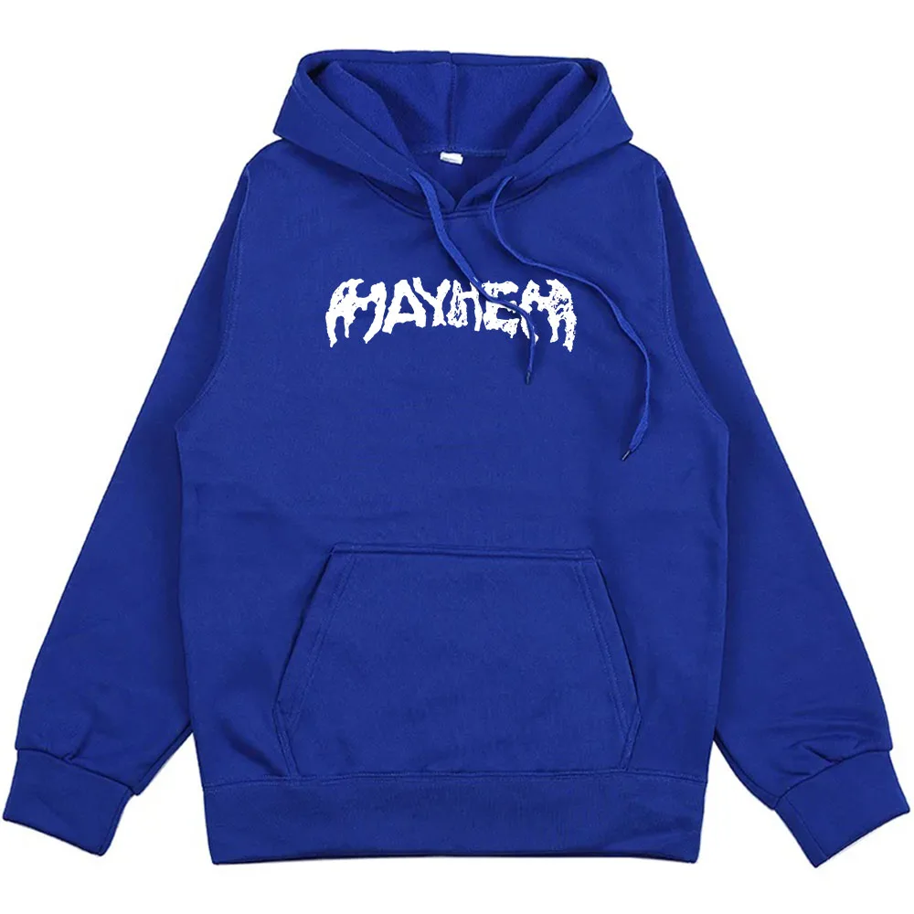 Pakaian Jalanan Hip Hop Lady Gaga Mayhem Hoodie Cetak Album Bulu Kasual Pria Wanita Kaus Penyanyi Grafis Sudaderas Uniseks