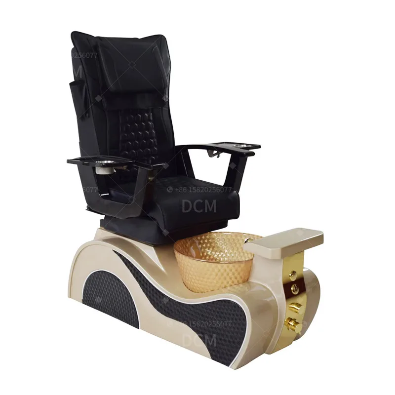 

Роскошный черный спа-салон для ног, маникюрный педикюр, спа-кресло, педикюрное массажное кресло для продажи