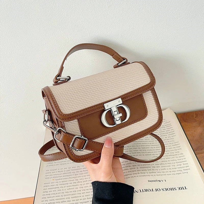 

Niche High-End Crossbody - French New Style Trendy Exquisite European American Sweet Retro Casual Bag