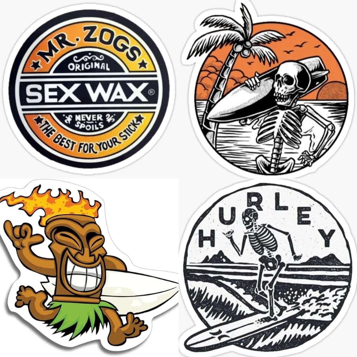 

Personality Car Sticker SURF Aufkleber Auto Surfer Oldtimer Oldschool Ratte PVC Vinyl Car Styling Decal Extreme Movement