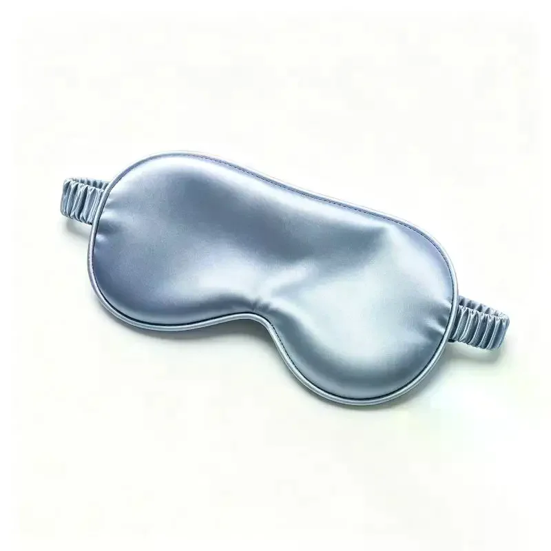 Double-Sided Silk Sleeping Eyeshade Light Blocking Breathable Travel Sleep Eye Mask Protective Safety Goggle Eye Wear