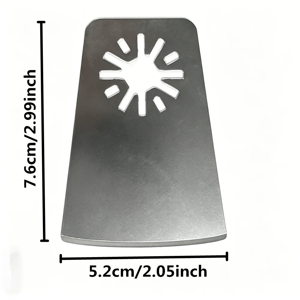 Swing Tool Scraper Blade Set of 2, 2 Rigid Blades, for Removing Paint, Grout, and Adhesive