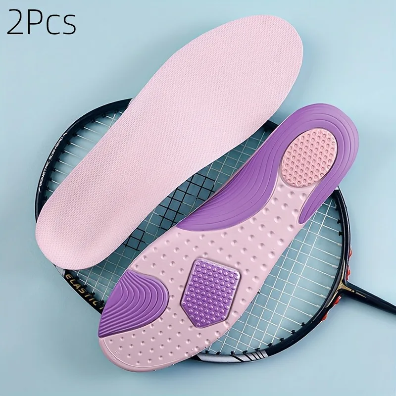 Sports Insoles for Shoes Massage Insoles Arch Support Shoes Pads Breathable Shock Absorbant Cushion Running Insoles