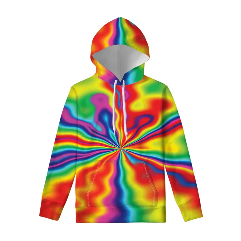 

Fashion New 3D Printed Trippy Patterns Hoodies Colorful Psychedelic Styles Graphic Hooded Hoody Unisex Sweatshirts Mens Clothing