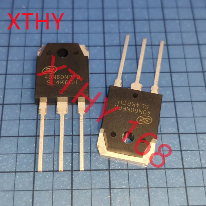 2pcs- 10PCS/lot 40N60NPFD TO-3P 40N60 600V 40A IGBT SGT40N60NPFDPN TO3P New Oiginal