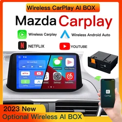 Nuovo aggiornamento Wireless CarPlay Android Auto per Youtube hub adattatore USB Mazda 3 6 2 CX3 CX5 CX8 CX9 MX5 miata P2 P3 TK78669U0C Kit