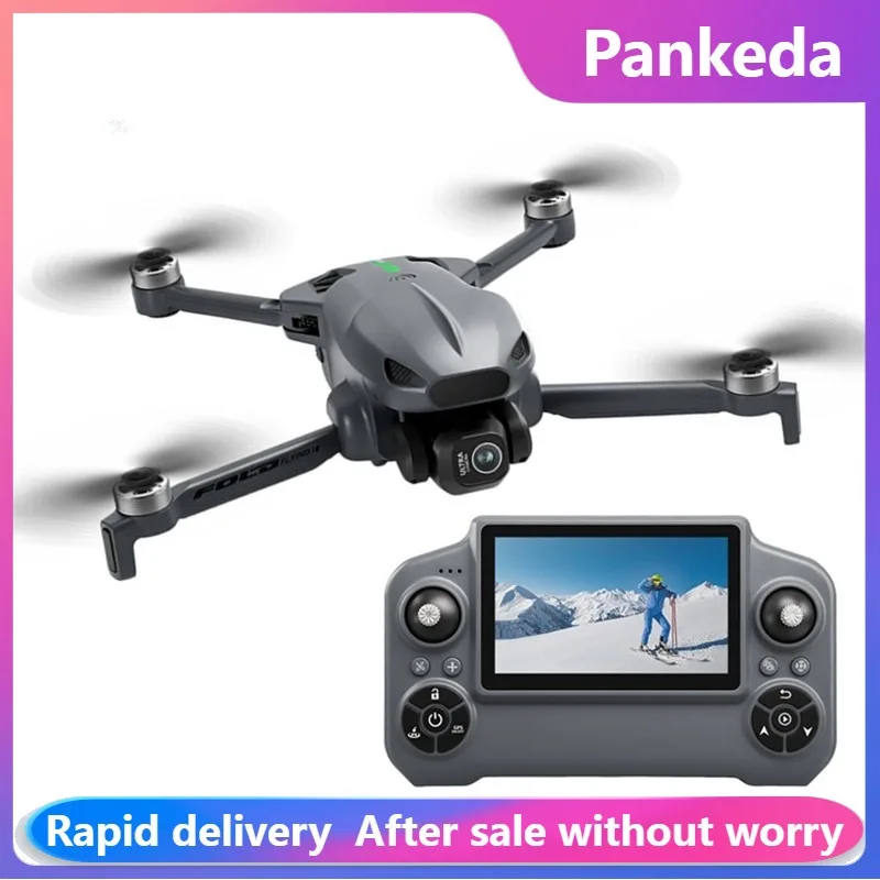 GT7 RC Professional Drone GPS 4K HD Camera 5G WiFi Quadcopter With 4.3 inches Screen Remote Control Drone Aerial Photography Toy