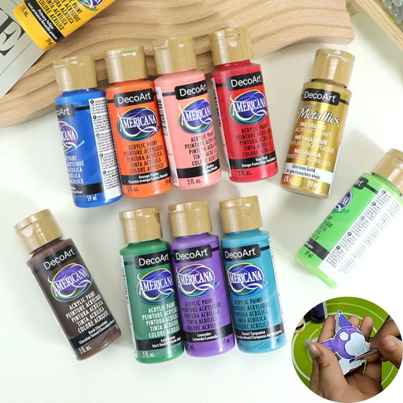 59ML Matte Acrylic Paint Handmade DIY Colourful Painting Tools Aroma Gesso Diffuser Stone Hand Painting Colourant