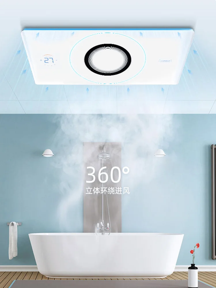 Вытяжной вентилятор SAST 220 В с подогревом в ванной комнате и встроенной потолочной установкой для ванных комнат и туалетов